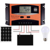 Regolatore Di Carica 20 A Per Pannello Solare 12/24v Display Lcd Usb Ld2420c