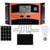 Regolatore Di Carica 30a Per Pannello Solare 12/24v Display Lcd Usb Art. Ld2430c