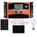 Regolatore Di Carica 30a Per Pannello Solare 12/24v Display Lcd Usb Art. Ld2430c