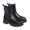 NEROGIARDINI Tronchetto donna in pelle nero I309150D     100
