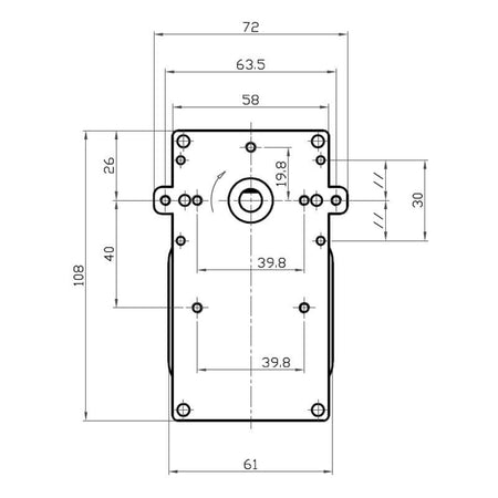 Motoriduttore Kenta K9117156 stufe a pellet 14702055