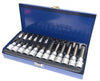 Kit Set Inserti Chiavi 19 Pezzi Bussole Chiavi Torx Maschi 1/4 1/2 In Valigia