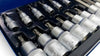 Kit Set Inserti Chiavi 19 Pezzi Bussole Chiavi Torx Maschi 1/4 1/2 In Valigia
