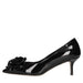 RELAC Scarpe con Tacco Nero da donna