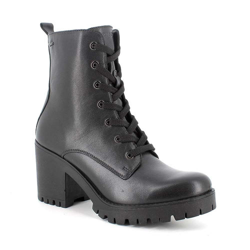 IGI&CO Anfibio con tacco donna in pelle nero 4665300