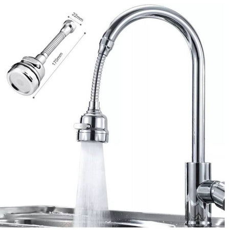 Rompigetto Flessibile A Doccetta Per Rubinetto Areatore Doccino 3 Getti Ab-j309