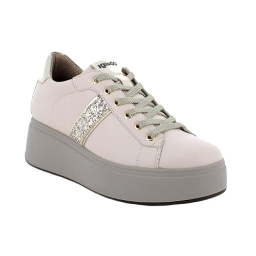 IGI&CO Sneakers donna in pelle beige 4670622