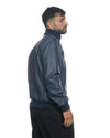 Bomber Uomo - Bomber Uomo Blu in vera pelle