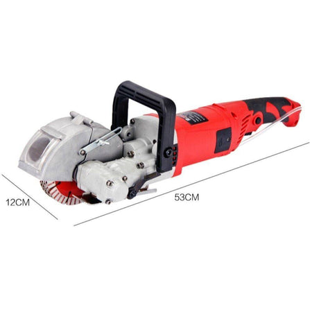 Tracciatrice Scanalatrice A Disco 5 Dischi Scanalatore Muro 2800w Pompa Acqua