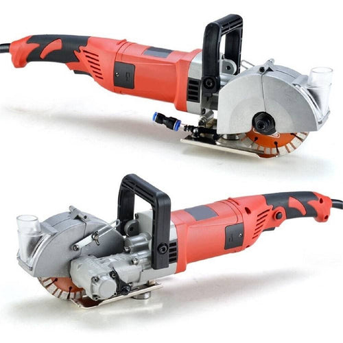 Tracciatrice Scanalatrice A Disco 5 Dischi Scanalatore Muro 2800w Pompa Acqua