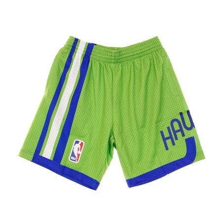 MITCHELL &amp; NESS Pantaloncino Basket Uomo Nba Swingman Short Hardwood Classics 1970 Atlhaw Alternate Original Team Colors da uomo