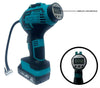 Compressore Aria Portatile Doppia Batteria Litio 36 V Digitale Ruote Auto Moto