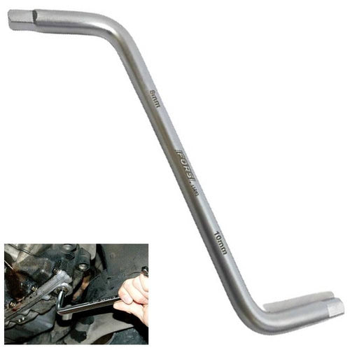 Chiave Quadra Svita Tappo Coppa Olio Motore Auto 8/10 Mm Officina Olii 15692