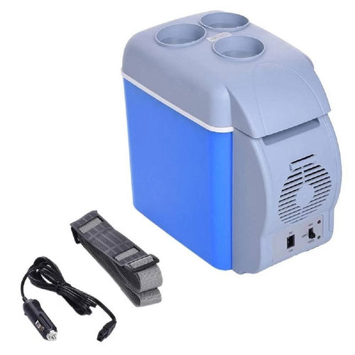 Mini Frigorifero Portatile 7,5 Litri 12 V Frigo Scaldavivande Auto Barca Camper