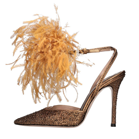 GEDEBE Scarpe con Tacco Marrone da donna