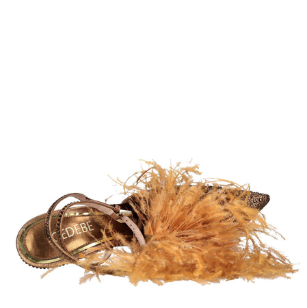 GEDEBE Scarpe con Tacco Marrone da donna