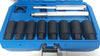 Set 10pz Bussole Coniche Smontaggio Cerchi In Lega Bulloni Antifurto Kit Bussola
