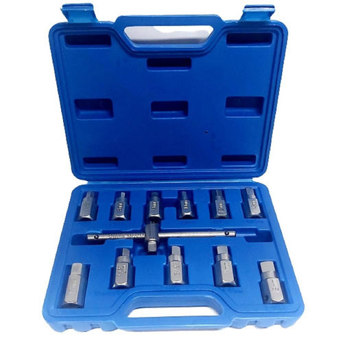 Chiave Del Carter Quadrato Ed Esagonale Set 12 Pezzi Chiavi Universali A Bussola