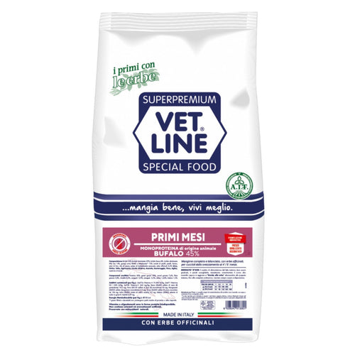 Vet Line mangime secco Primi Mesi bufalo