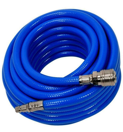 Tubo Aria Compressa Flessibile Per Compressore 20 Metri Raccordo Rapido 1/4″