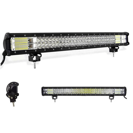 Faro Barra Supplementare Profondita' Auto Fuoristrada 12v 24v 156 Led 540w 6500k