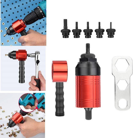 Adattatore Per Rivetti Elettrici Per Trapano A Batteria M3 M4 M5 M6 M8 Utensili