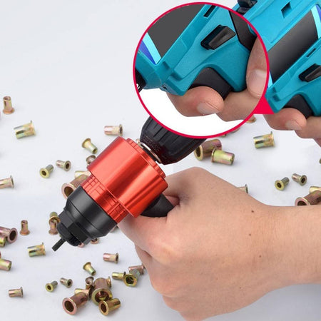 Adattatore Per Rivetti Elettrici Per Trapano A Batteria M3 M4 M5 M6 M8 Utensili