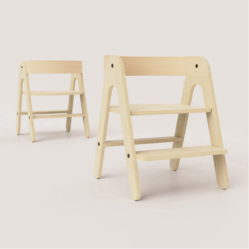 Sgabello mini torre Montessori Ministep Mamatoyz - Legno