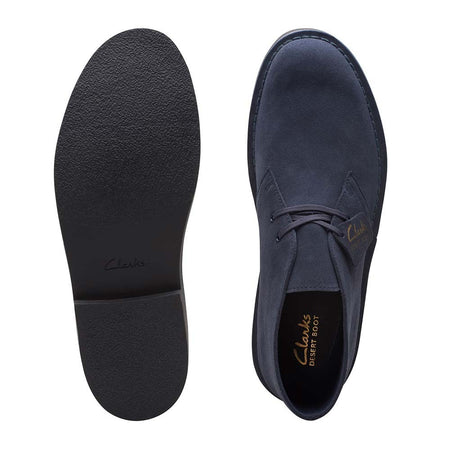 CLARKS Scarpa uomo in camoscio blu 26168085