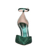 GEDEBE Scarpe con Tacco Verde da donna