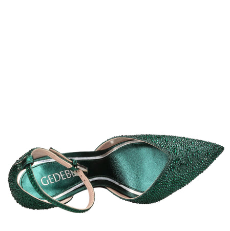 GEDEBE Scarpe con Tacco Verde da donna