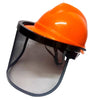 Casco Elmetto Protettivo Con Visiera A Rete Per Decespugliatore E Tagliaerba