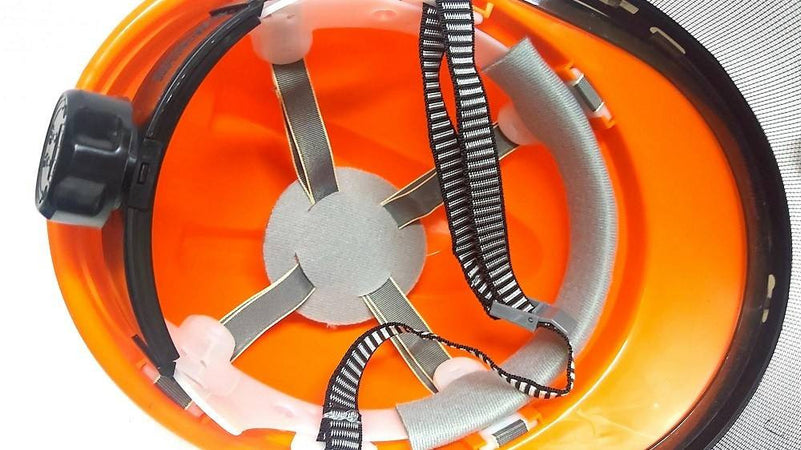 Casco Elmetto Protettivo Con Visiera A Rete Per Decespugliatore E Tagliaerba