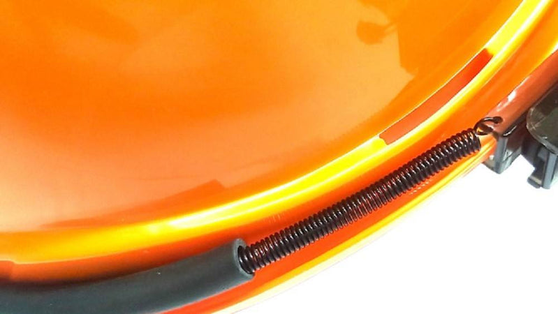 Casco Elmetto Protettivo Con Visiera A Rete Per Decespugliatore E Tagliaerba