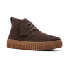 CLARKS Scarpa uomo in camoscio marrone 26173467