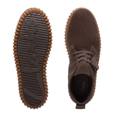 CLARKS Scarpa uomo in camoscio marrone 26173467