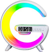 Lampada A Forma Di G Multicolor Con Cassa Speacker E Caricabatteria Ad Induzione