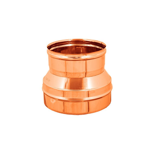 Riduzione in rame da M 120 a F 100mm