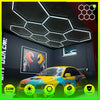 Luci Hexagon LED 210W Garage 8 Luce esagonale del negozio con bordo per workshop