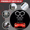 Luci Hexagon LED 210W Garage 8 Luce esagonale del negozio con bordo per workshop
