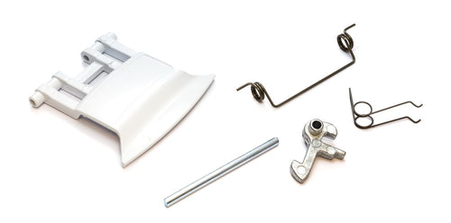 KIT MANIGLIA BIANCA PER SPORTELLO OBLÒ LAVATRICE ARDO 651027749 71900810 LV 141