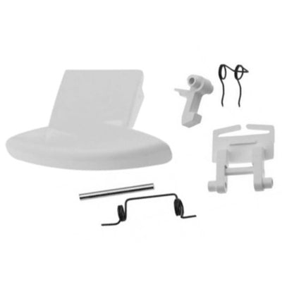 Kit Maniglietta Bianca Per Oblò Lavatrice Adattabile Tipo Ardo 651027717