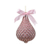 Pendaglio a forma di goccia decorazione per albero di natale h 15 cm