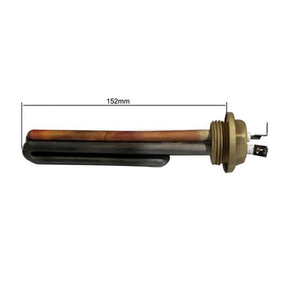 Resistenza Caldaia 1pollice 1200w 220v Filettatura Interna Lunga 16cm - PC 57
