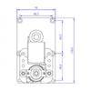 Motoriduttore Mellor FB1137 stufa a pellet 14702009