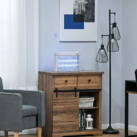 Zanzariera Elettrica Slim 2 Lampade UV LED 30W per Zanzare e Mosche senza sostanze chimiche