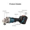 SMERIGLIATRICE ANGOLARE 2 BATTERIE FLEX DISCO 125MM 88V 10.000 GIRI/MIN