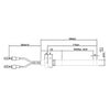 Resistenza accensione con raccordo filettato 3/8 GAS stufe a pellet 14701081