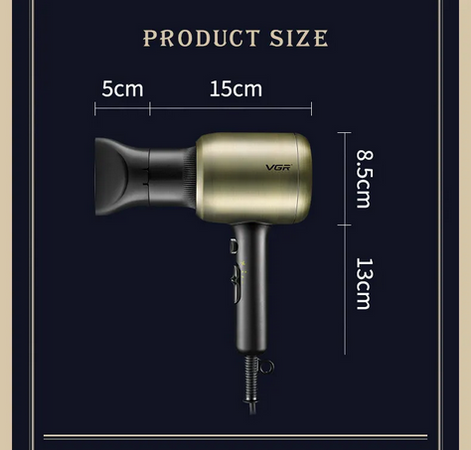 Asciuga Capelli Ricci Lisci Phon Professionale Parrucchieri 2200w Diffusore V453