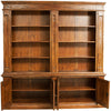 Biscottini Biscottini Libreria Country Massello Tiglio Noce 230x47x235 Made in Italy